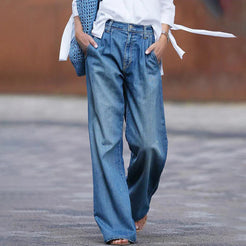 Haydyn - Bekväma lösa jeans för kvinnor